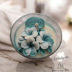 ✨ Vela Artesanal Promesa de Seda